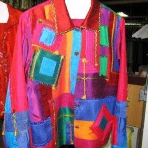 multi Color Thai Shirt dry cleaned